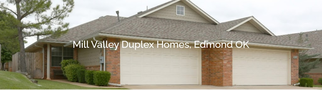 Mill Valley Duplexes | 2121 Bodega Dr, Edmond, OK 73003, USA | Phone: (405) 844-5121