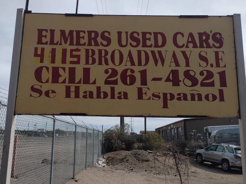 Elmers used cars | 4115 Broadway Blvd SE, Albuquerque, NM 87105, USA | Phone: (505) 261-4821