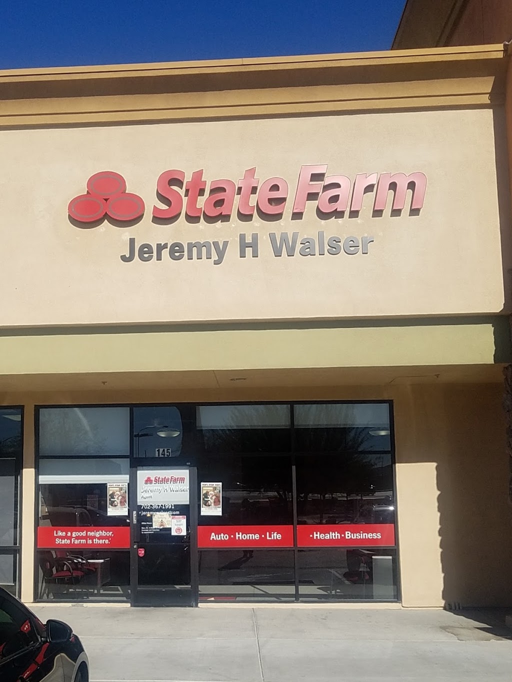 Jeremy Walser - State Farm Insurance Agent | 120 E Bruner Ave Ste 145, Las Vegas, NV 89183, USA | Phone: (702) 367-1991