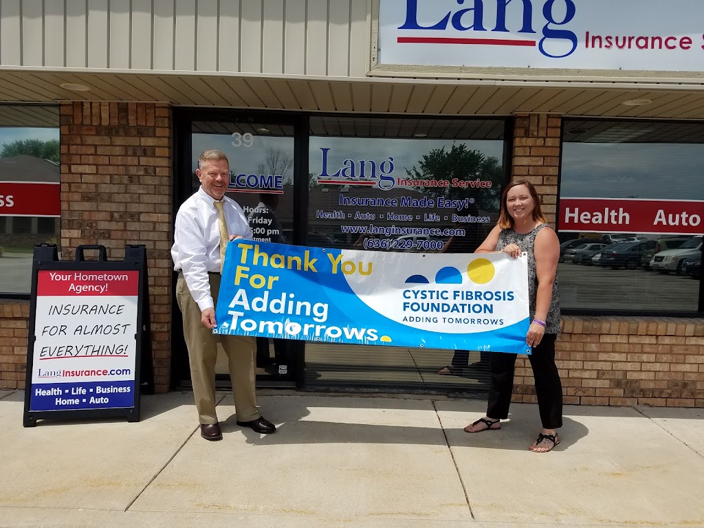Lang Insurance | 3920 Old Hwy 94 S Suite 39, St Charles, MO 63304, USA | Phone: (636) 229-7000
