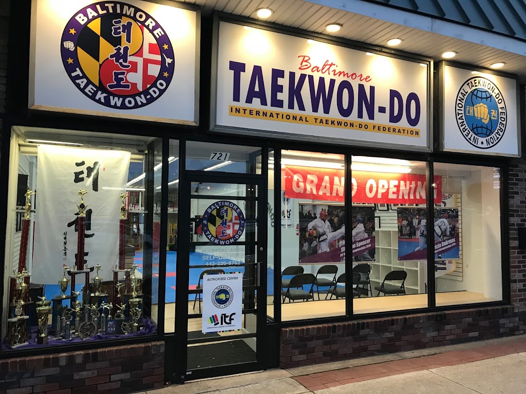 Baltimore Taekwon-Do | 721 Frederick Rd, Catonsville, MD 21228, USA | Phone: (443) 220-8762