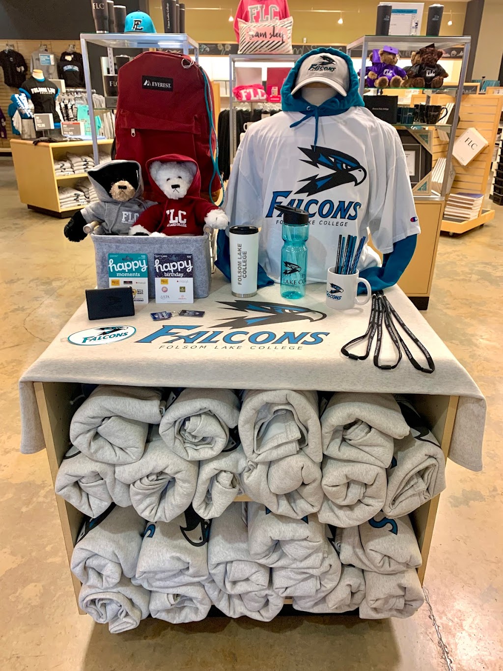 Folsom Lake College Bookstore | Falcons Roost, 10 College Pkwy, Folsom, CA 95630, USA | Phone: (916) 608-6565