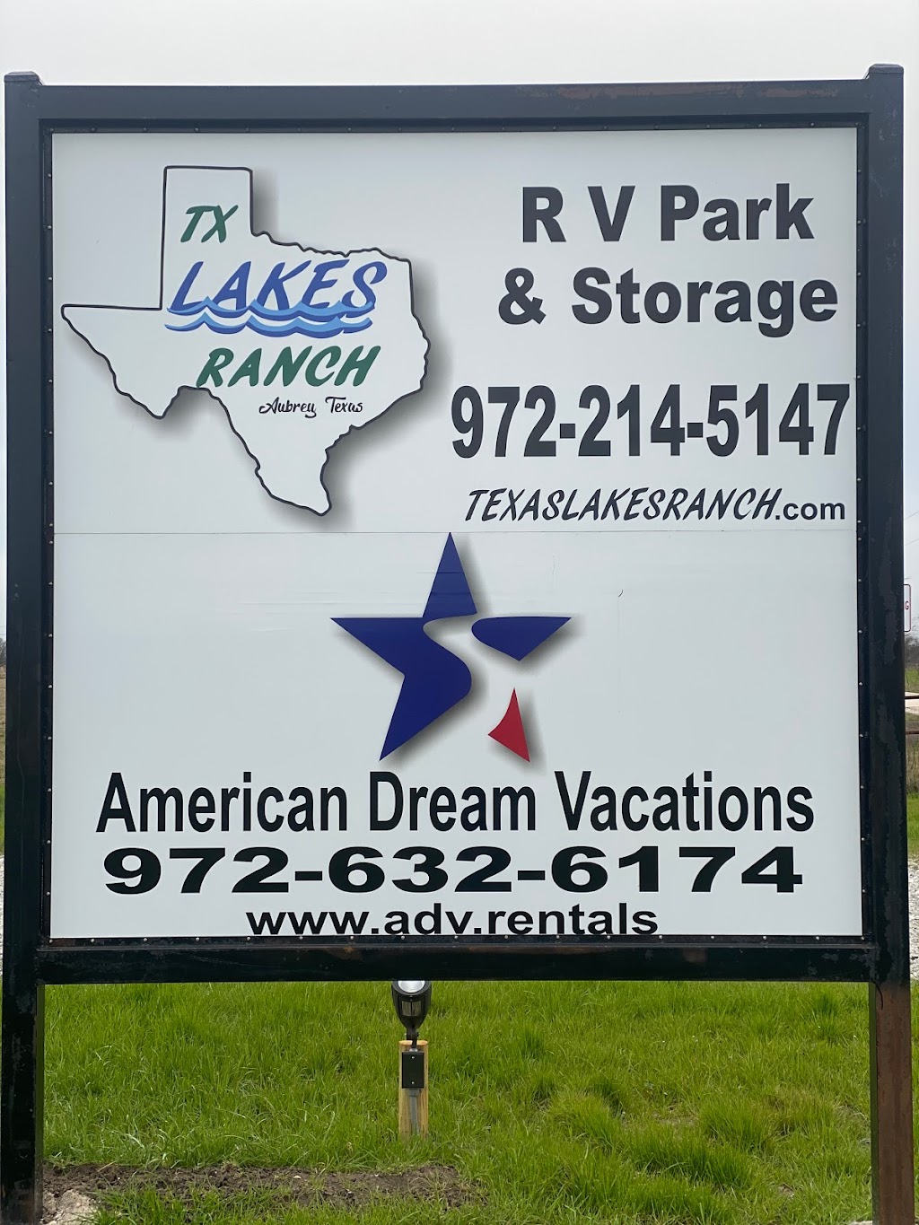Texas Lakes Ranch RV Park & Storage | 6774 Zachery Rd, Aubrey, TX 76227, USA | Phone: (972) 214-5147