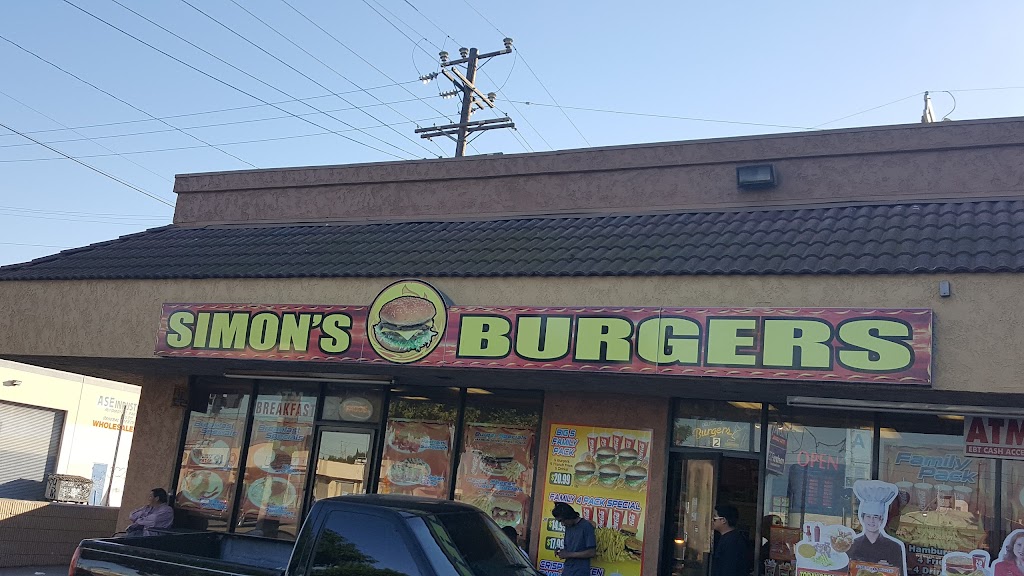 Simons Burgers | 830 E Washington Blvd # 1, Los Angeles, CA 90021, USA | Phone: (213) 765-9954