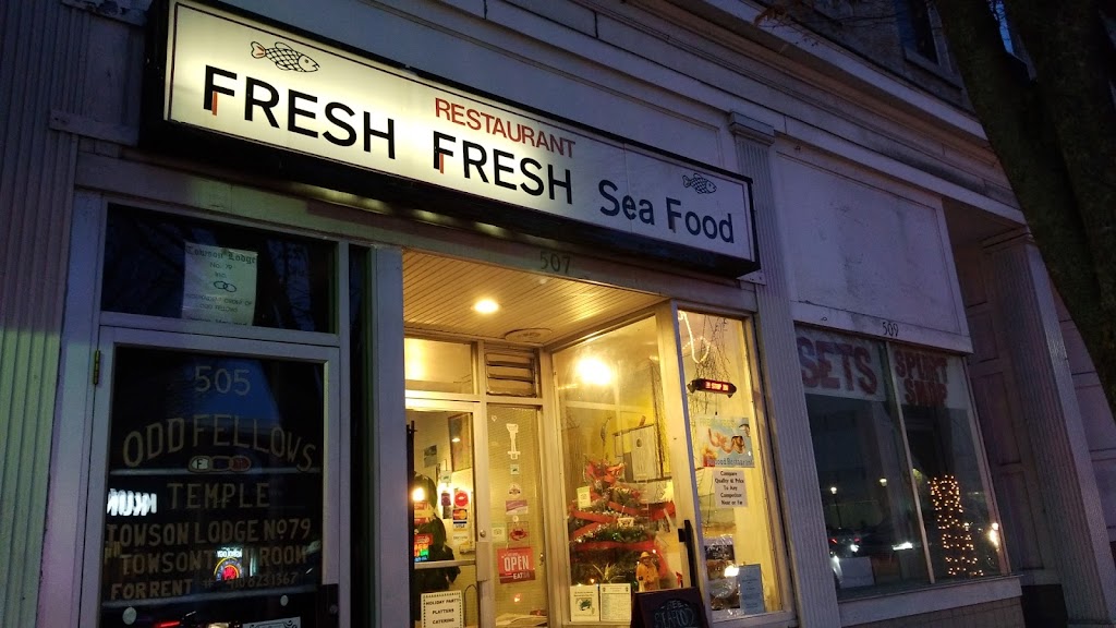 Fresh Fresh Seafood | 507 York Rd, Towson, MD 21204, USA | Phone: (410) 821-3474