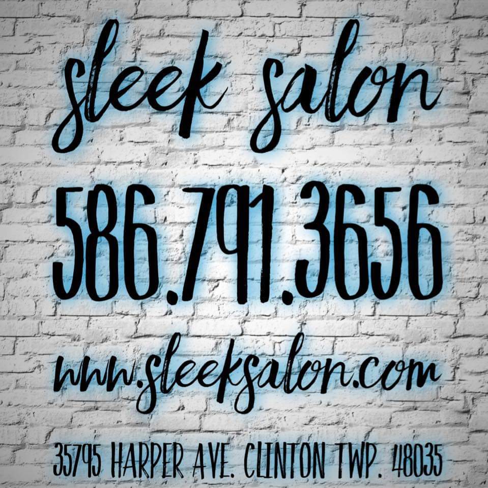 Sleek Salon | 35795 Harper Ave, Clinton Twp, MI 48036 | Phone: (586) 791-3656