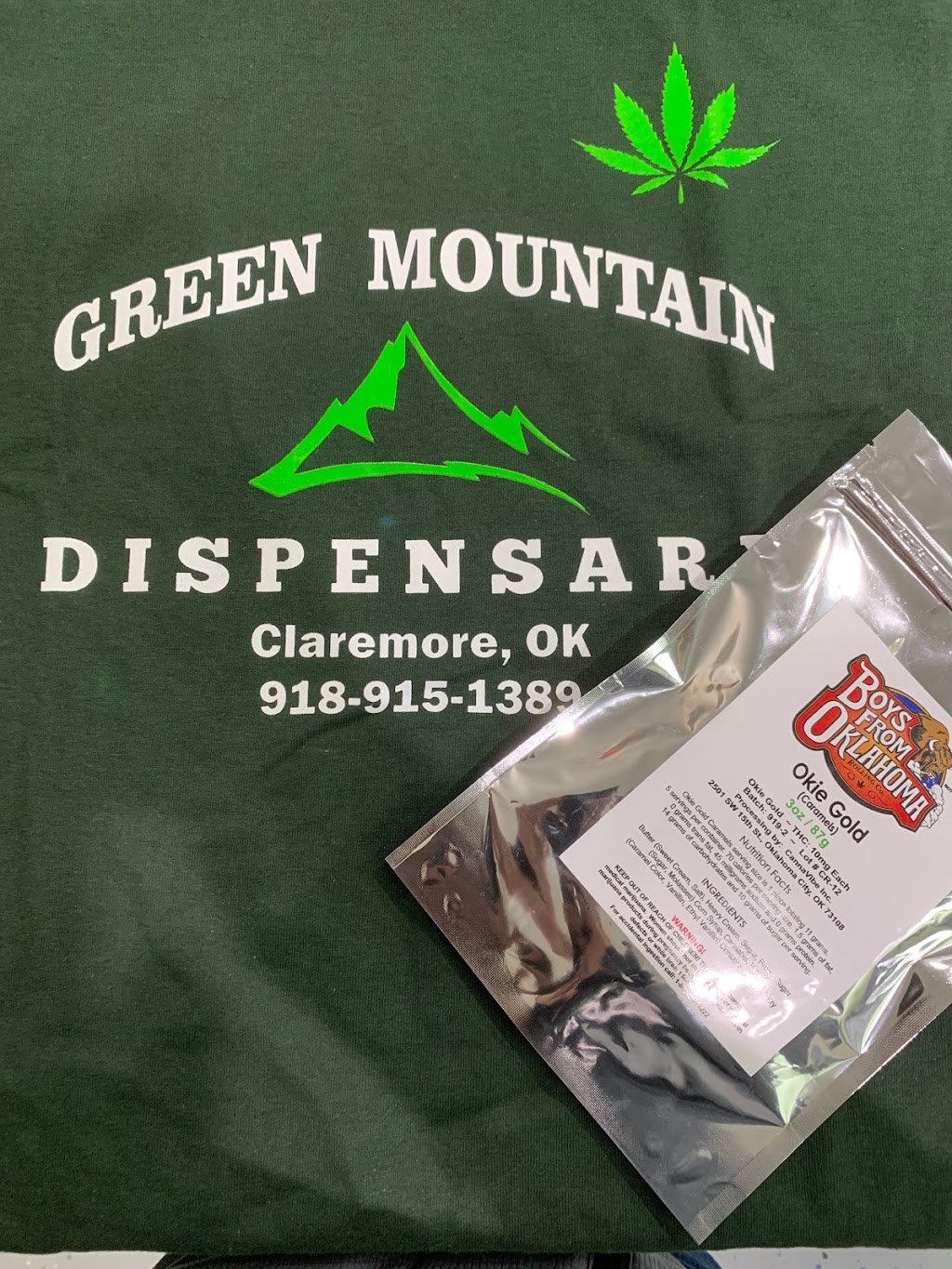 Green Mountain Dispensary | 774 1/2, S Lynn Riggs Blvd, Claremore, OK 74017, USA | Phone: (918) 915-1389