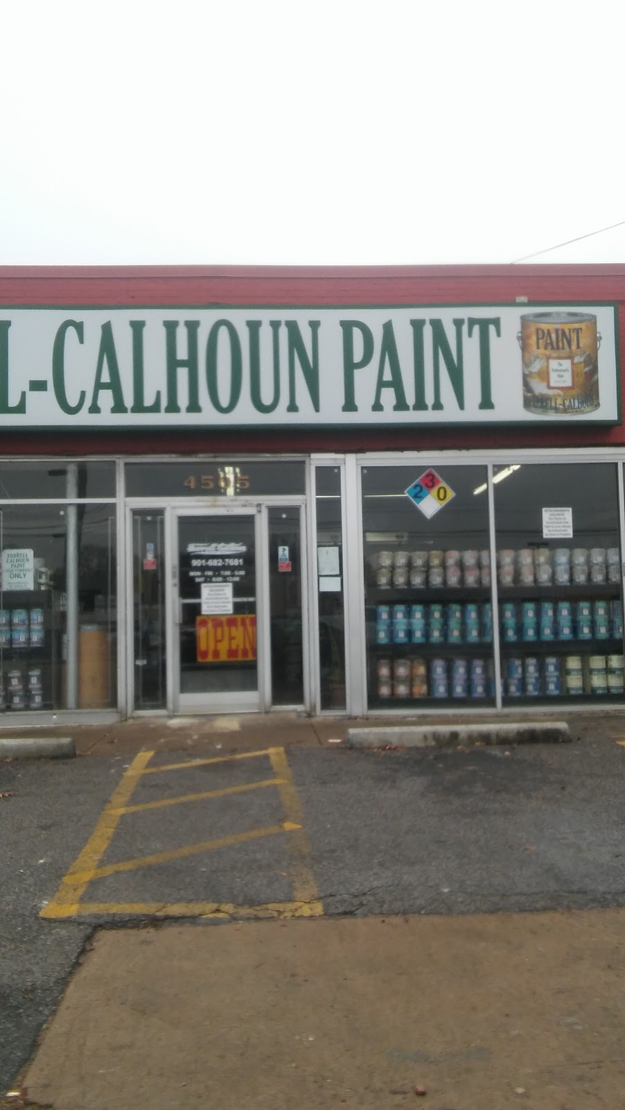 Farrell-Calhoun Paint | 4505 Summer Ave, Memphis, TN 38122, USA | Phone: (901) 682-7681