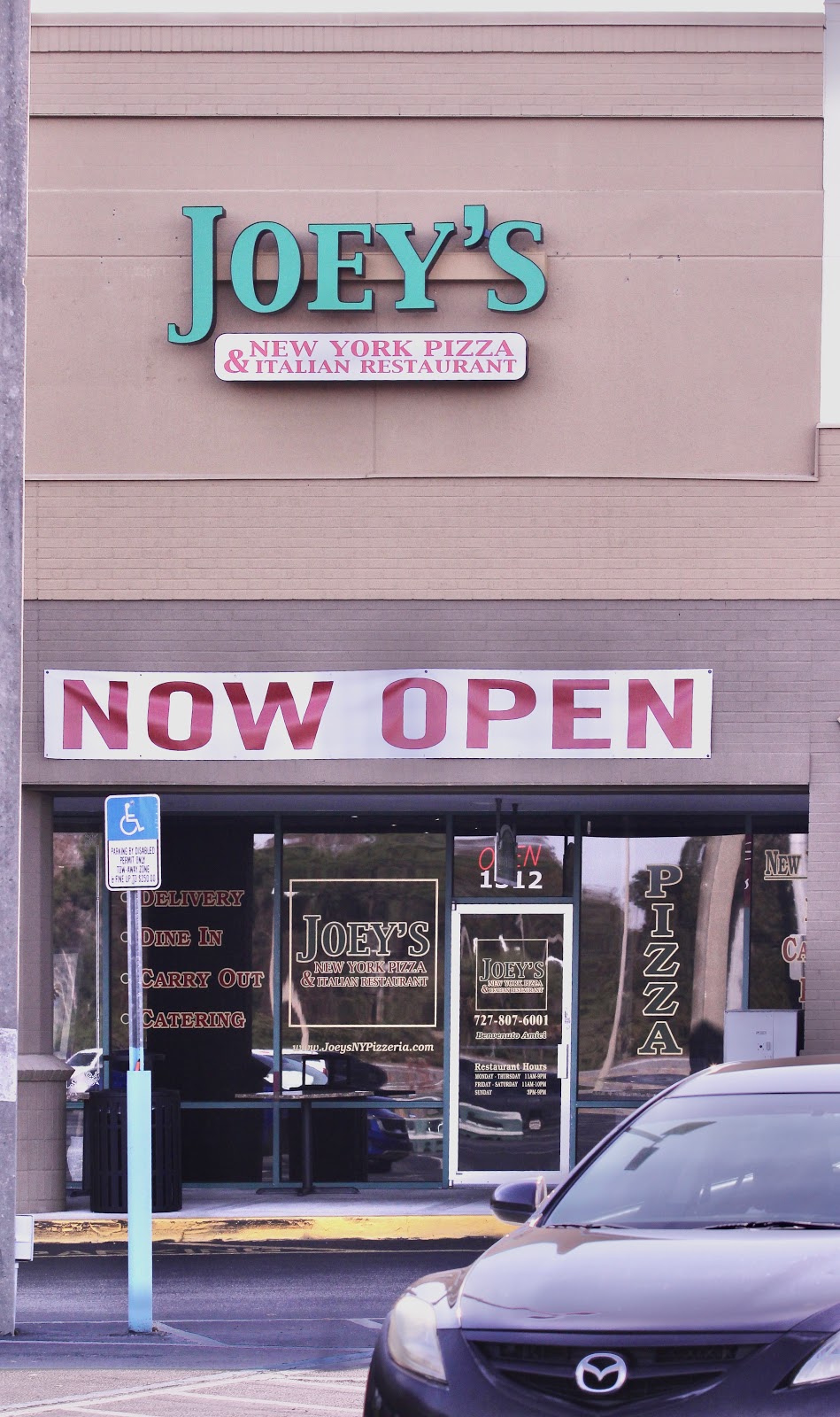 Joeys New York Pizza & Italian Restaurant | 1312 Seven Springs Blvd, New Port Richey, FL 34655, USA | Phone: (727) 807-6001