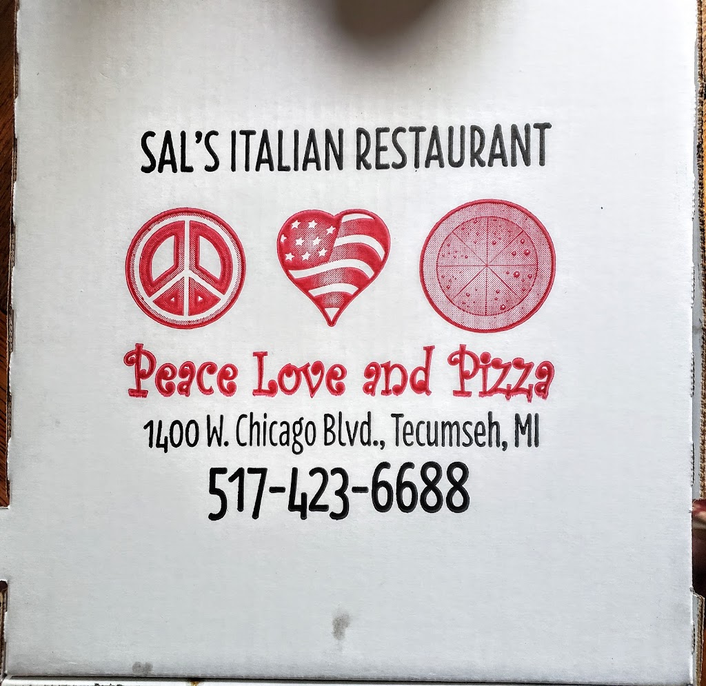 Sals Italian Restaurant | 1400 W Chicago Blvd, Tecumseh, MI 49286, USA | Phone: (517) 423-6688