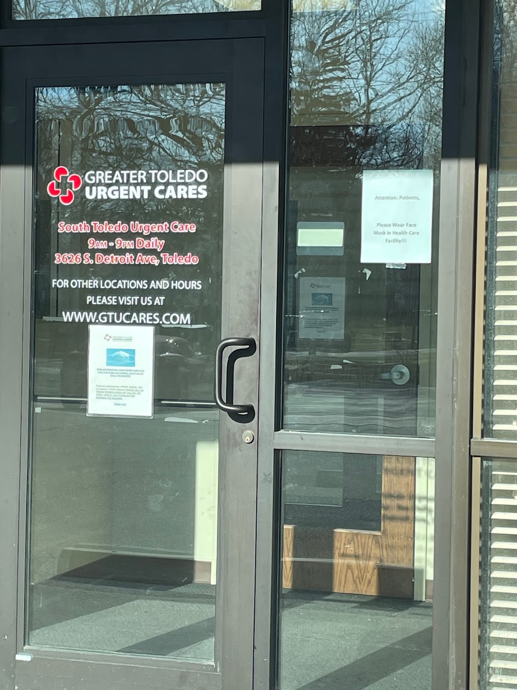 Greater Midwest Urgent Cares, South Toledo Urgent Care | 3626 S Detroit Ave, Toledo, OH 43614, USA | Phone: (419) 272-6020