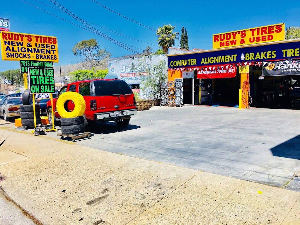 Rudys Tires | 7513 Foothill Blvd, Tujunga, CA 91042, USA | Phone: (818) 353-8192