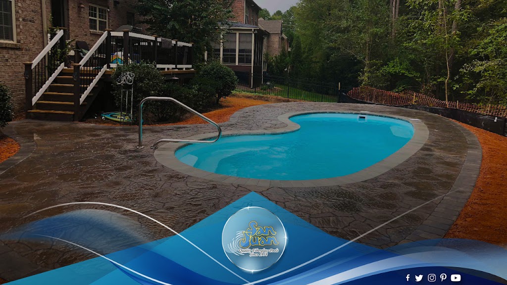 San Juan Fiberglass Pools | 2302 Lasso Ln, Lakeland, FL 33801, USA | Phone: (877) 424-3010