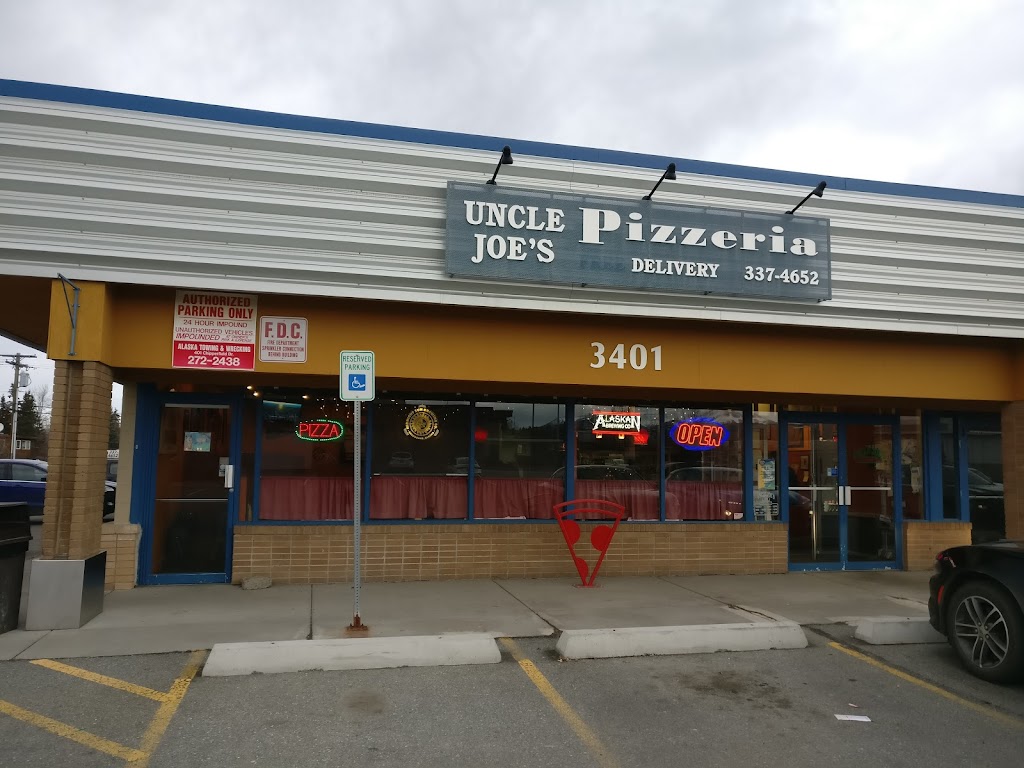 Uncle Joes Pizzeria | 3401 E Tudor Rd, Anchorage, AK 99507, USA | Phone: (907) 337-4652