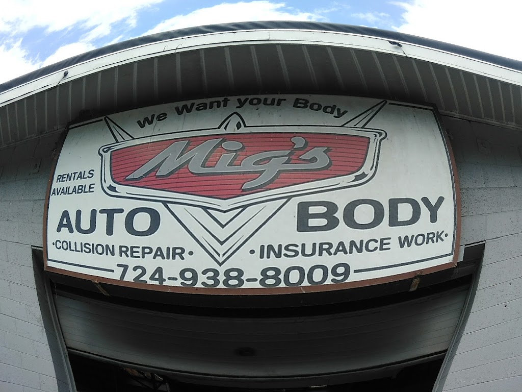 Migs Autobody | 86 Pike Run Dr, Daisytown, PA 15427, USA | Phone: (724) 938-8009