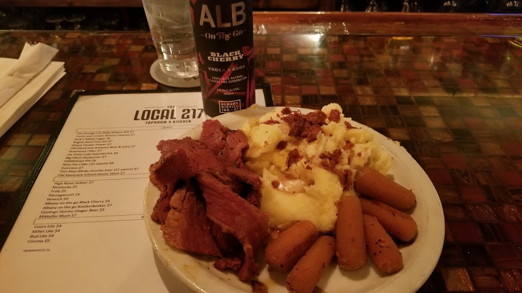 The Local 217 Taproom & Kitchen | 12 1/2 Delaware Ave, Albany, NY 12210, USA | Phone: (518) 462-0050