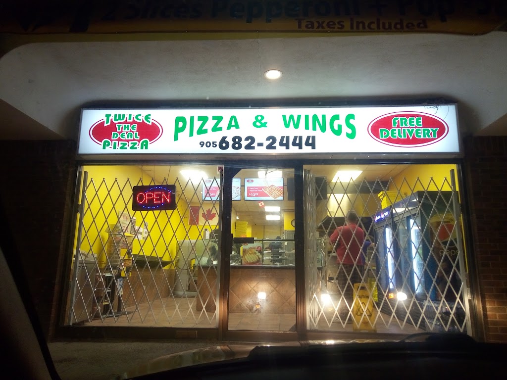 Twice The Deal Pizza & Wings | 20 Hartzel Rd, St. Catharines, ON L2P 1M3, Canada | Phone: (905) 682-2444