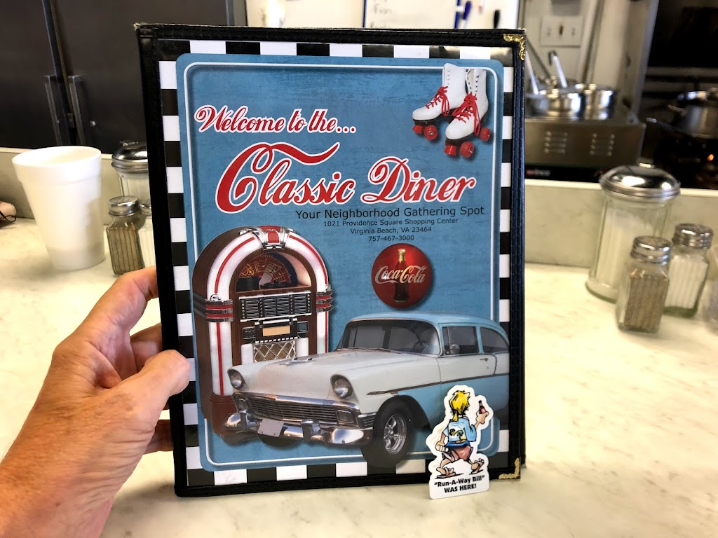 Classic Diner | 1021 Providence Sq Shop Ctr, Virginia Beach, VA 23464, USA | Phone: (757) 467-3000