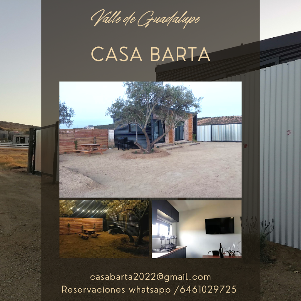 Casa Barta | Berilio L678, 22766 Ensenada, B.C., Mexico | Phone: 646 102 9725