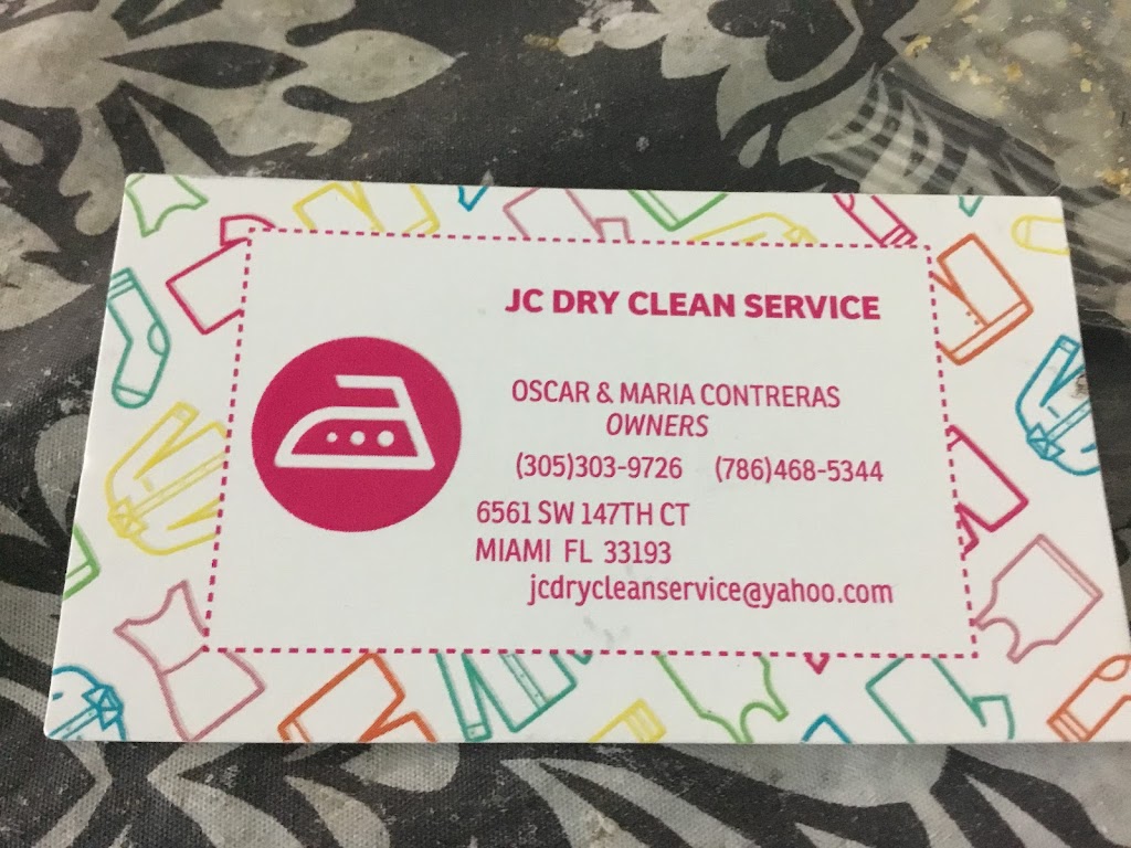 jc dry cleaners | 12755 SW 42nd St bay 22, Miami, FL 33175, USA | Phone: (305) 303-9726