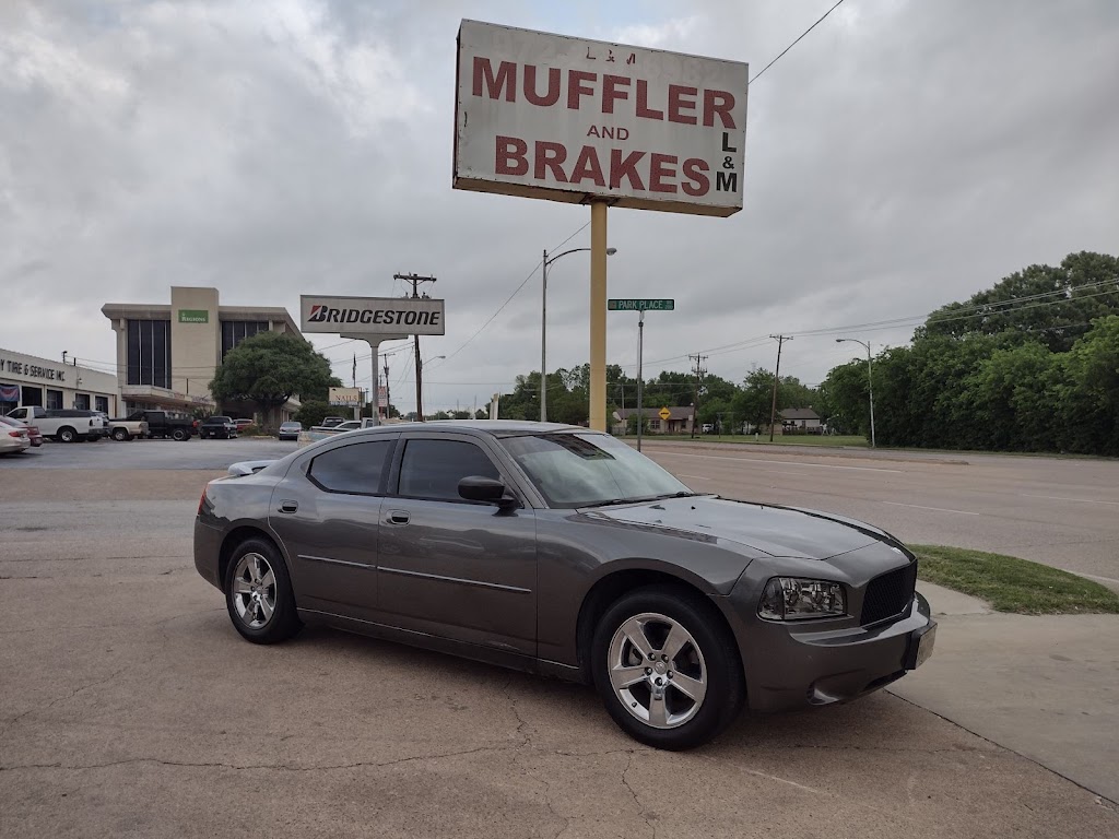 L&M Mufflers & Brakes | 1335 N Dallas Ave, Lancaster, TX 75134, USA | Phone: (972) 227-6982