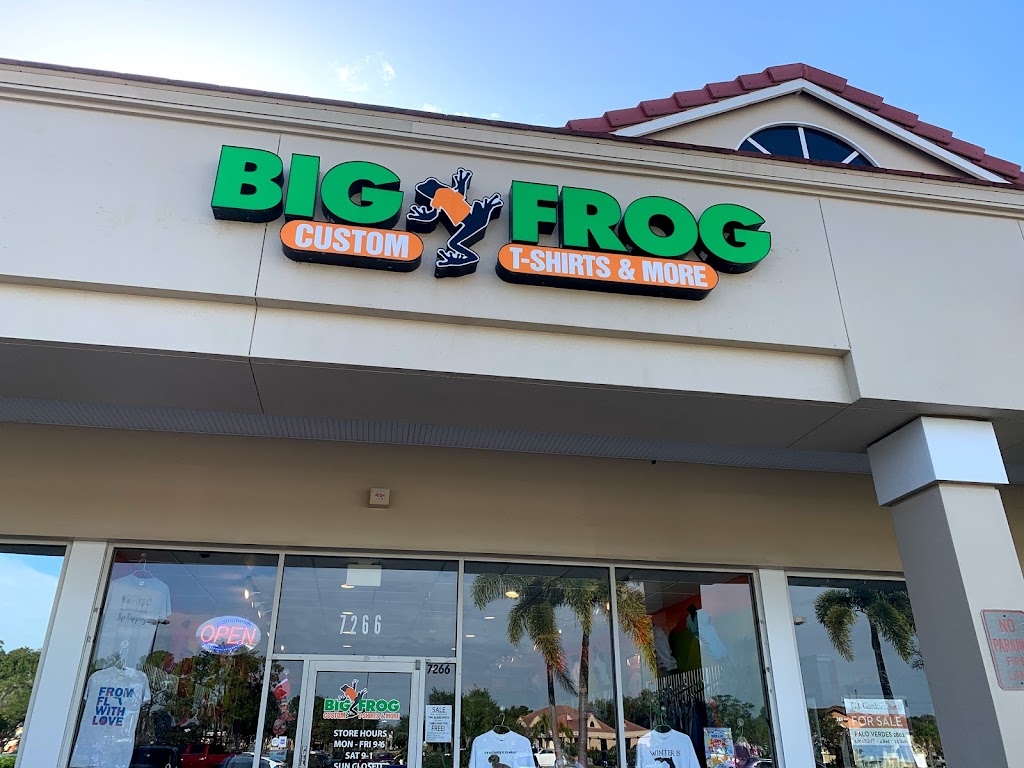Big Frog Custom T-Shirts & More | 7266 55th Ave E, Bradenton, FL 34203, USA | Phone: (941) 251-1200