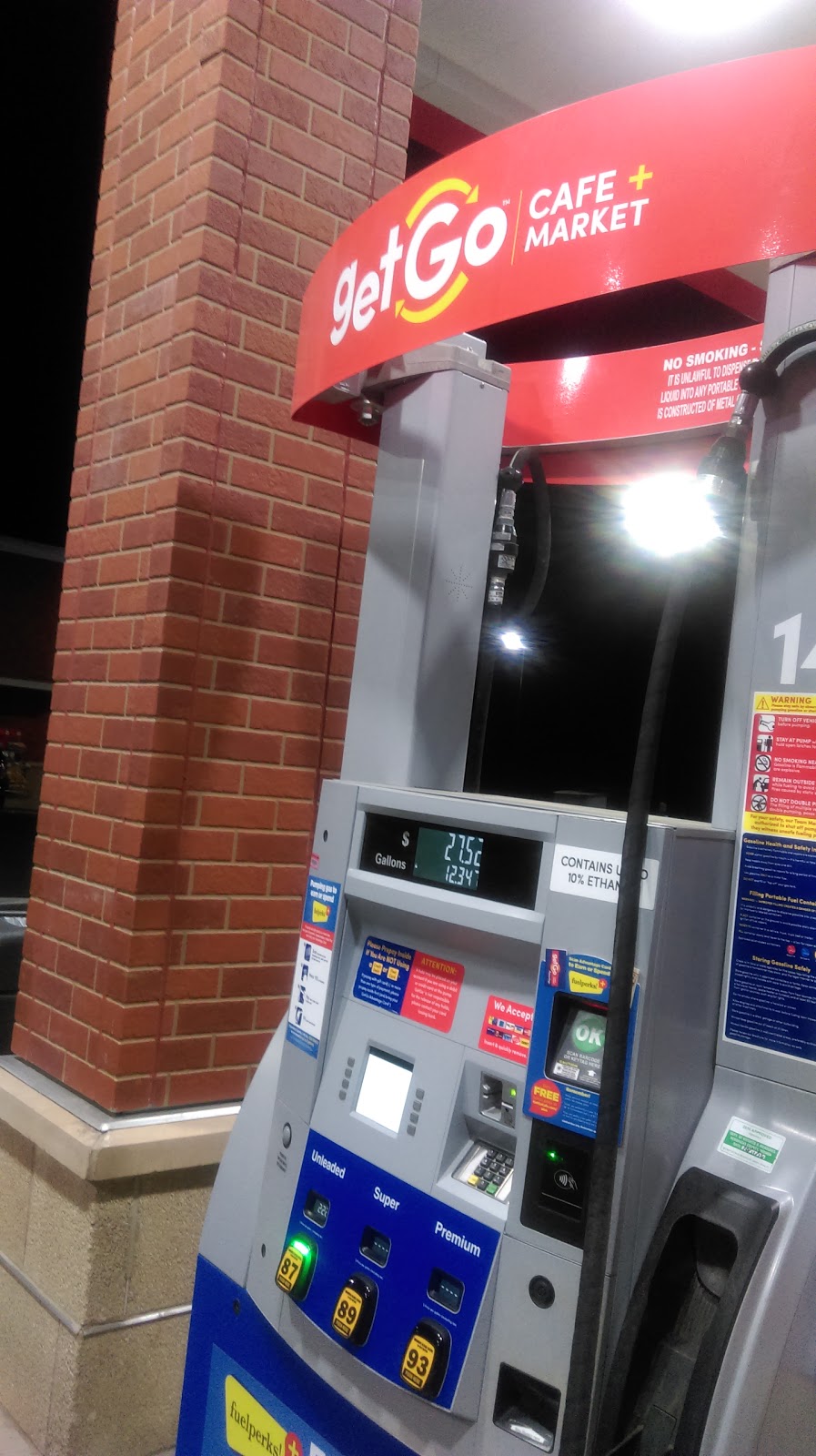 GetGo Gas Station | 3061 E Main St, Plainfield, IN 46168, USA | Phone: (317) 204-6620