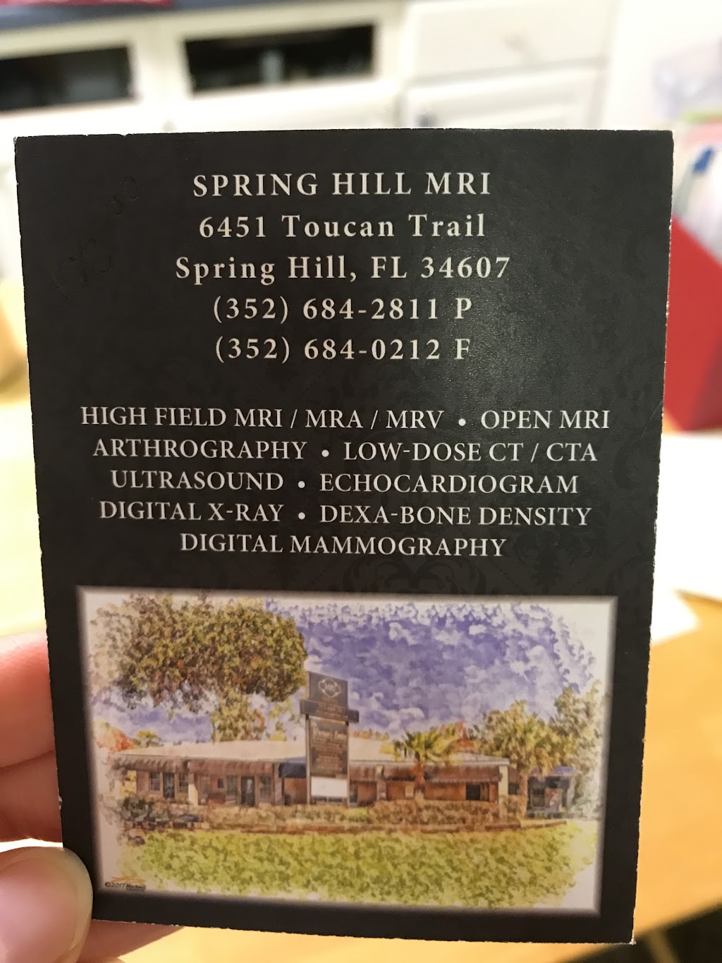 Spring Hill MRI | 6451 Toucan Trail, Spring Hill, FL 34607, USA | Phone: (352) 684-2811