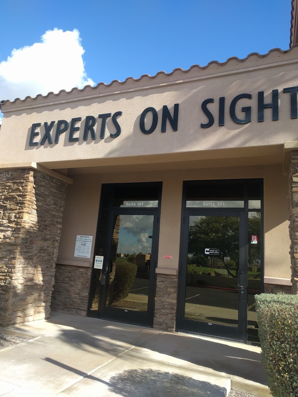 Experts on Sight | 3303 S Lindsay Rd #101, Gilbert, AZ 85297, USA | Phone: (480) 292-9835