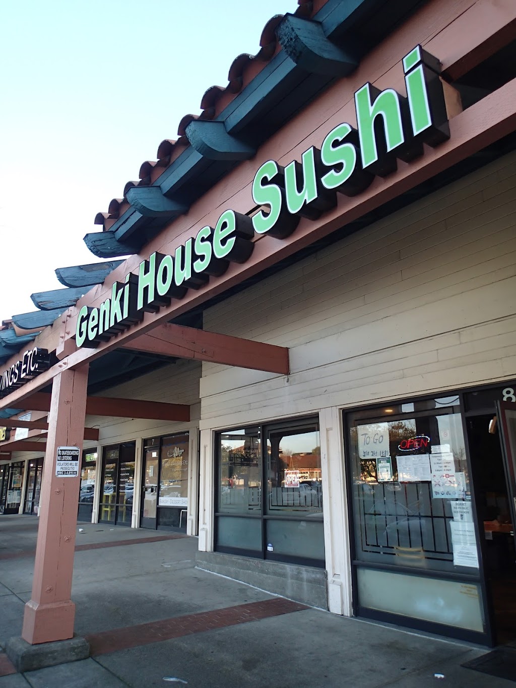 Genki House Japanese Restaurant | 1581 Sycamore Ave #8, Hercules, CA 94547, USA | Phone: (510) 245-1581