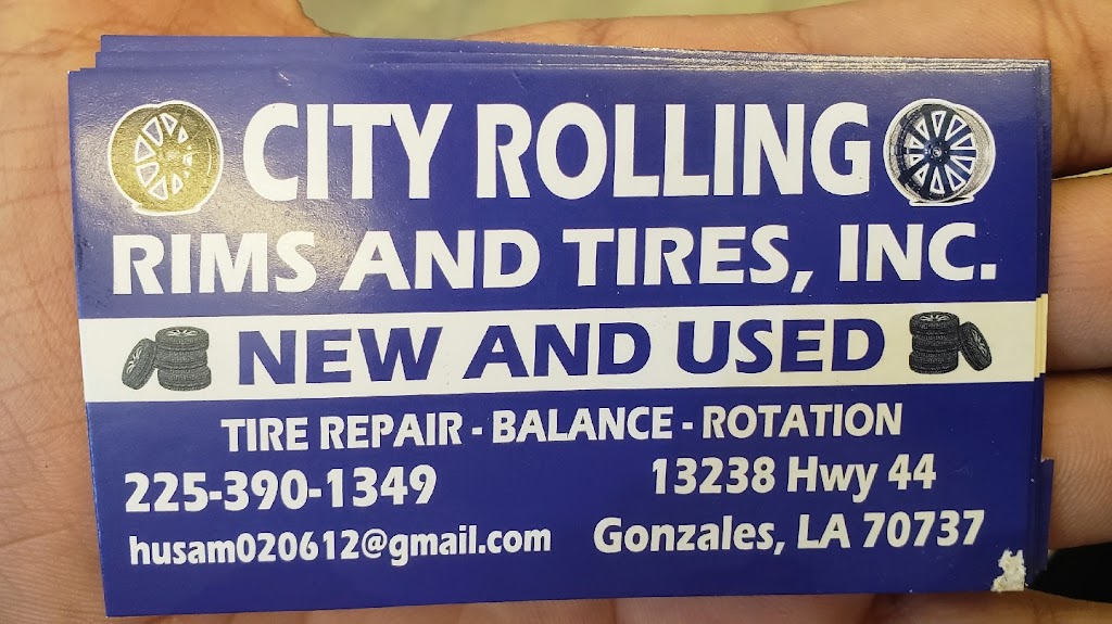 City rolling rims and tires | 13238 LA-44, Gonzales, LA 70737, USA | Phone: (225) 390-1349