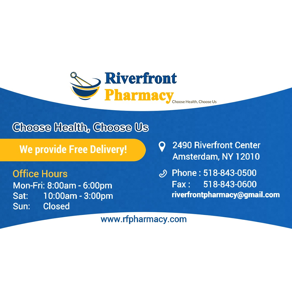 Riverfront Pharmacy | 2490 Riverfront Center, Amsterdam, NY 12010, USA | Phone: (518) 843-0500