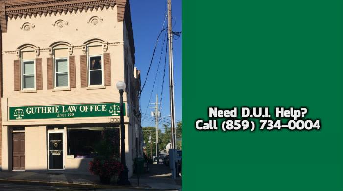 DUI Lawyer KY, Bradley Guthrie | 200 S Main St, Harrodsburg, KY 40330 | Phone: (859) 734-0004