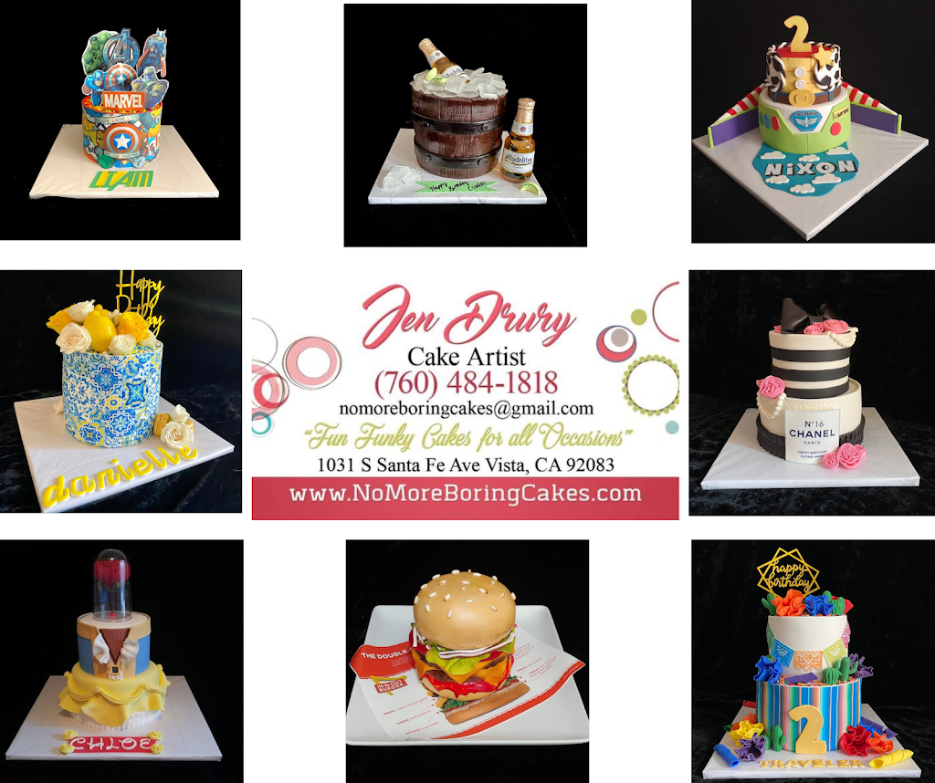 No More Boring Cakes | 1800 Thibodo Rd, Vista, CA 92081, USA | Phone: (760) 484-1818