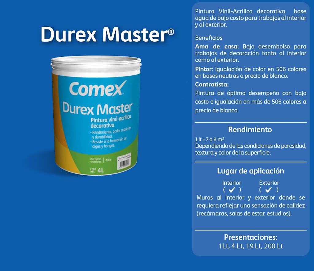 Comex | Blvd. Oscar Flores 3547, Fundidora, Cd Juárez, Chih., Mexico | Phone: 656 396 0617