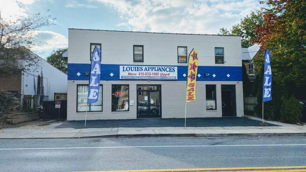 Louies Appliances | 17 Hanover Pike, Reisterstown, MD 21136, USA | Phone: (410) 833-1660