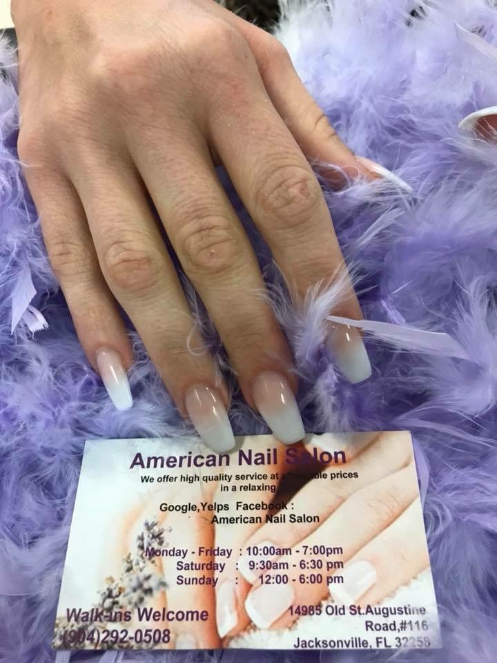 American Nails Salon | 14985 Old St Augustine Rd #116, Jacksonville, FL 32258, USA | Phone: (904) 292-0508