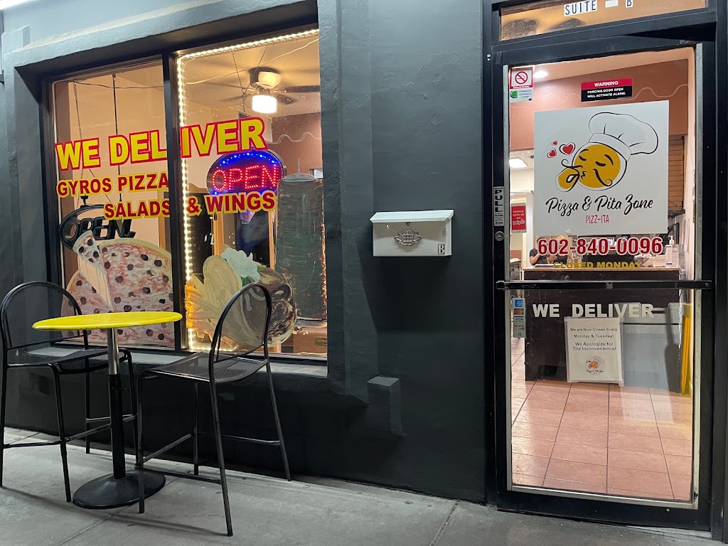 Pizza & Pita Zone (formerly 24th St Pizza & Gyros) | 3405 N 24th St Suite B, Phoenix, AZ 85016, USA | Phone: (602) 840-0096