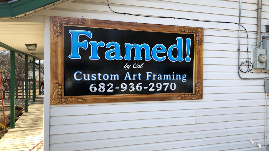 Framed! by Cat | 1018 Lipan Hwy, Granbury, TX 76048, USA | Phone: (682) 936-2970