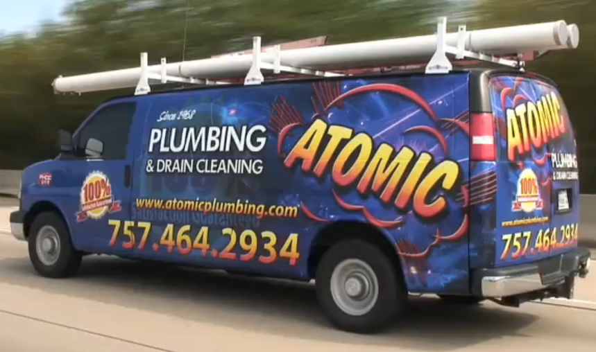 Atomic Plumbing & Drain Cleaning Corporation | 1377 London Bridge Rd, Virginia Beach, VA 23453, USA | Phone: (757) 802-3586