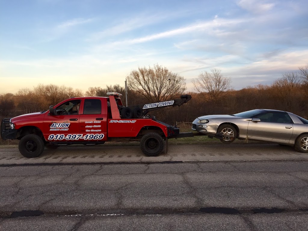 Action Towing | 911 N Cherokee Ave, Dewey, OK 74029, USA | Phone: (918) 397-1969