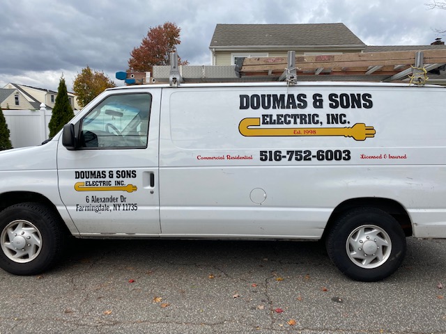 Doumas & Sons Electric Inc | 6 Alexander Dr, Farmingdale, NY 11735, USA | Phone: (516) 752-6003