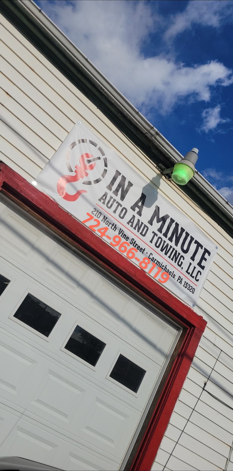 In A Minute Auto & Towing LLC | N Vine St, Carmichaels, PA 15320, USA | Phone: (724) 966-8119