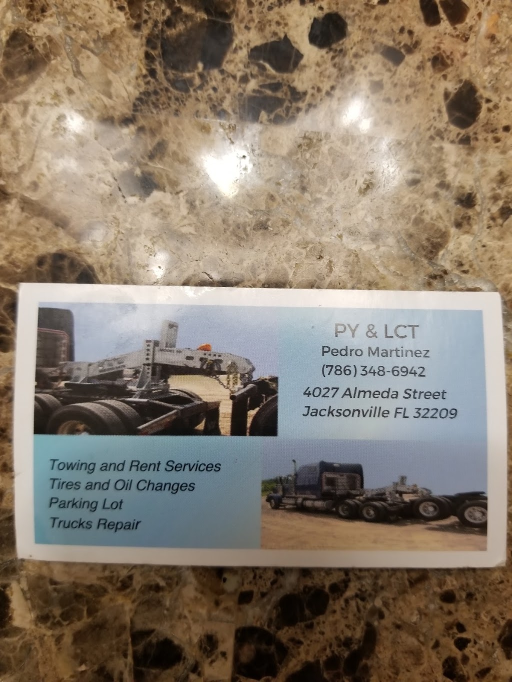 PY & LCTTRANSPORT AND TRUCK REPAIR | 4027 Almeda St, Jacksonville, FL 32209, USA | Phone: (786) 348-6942