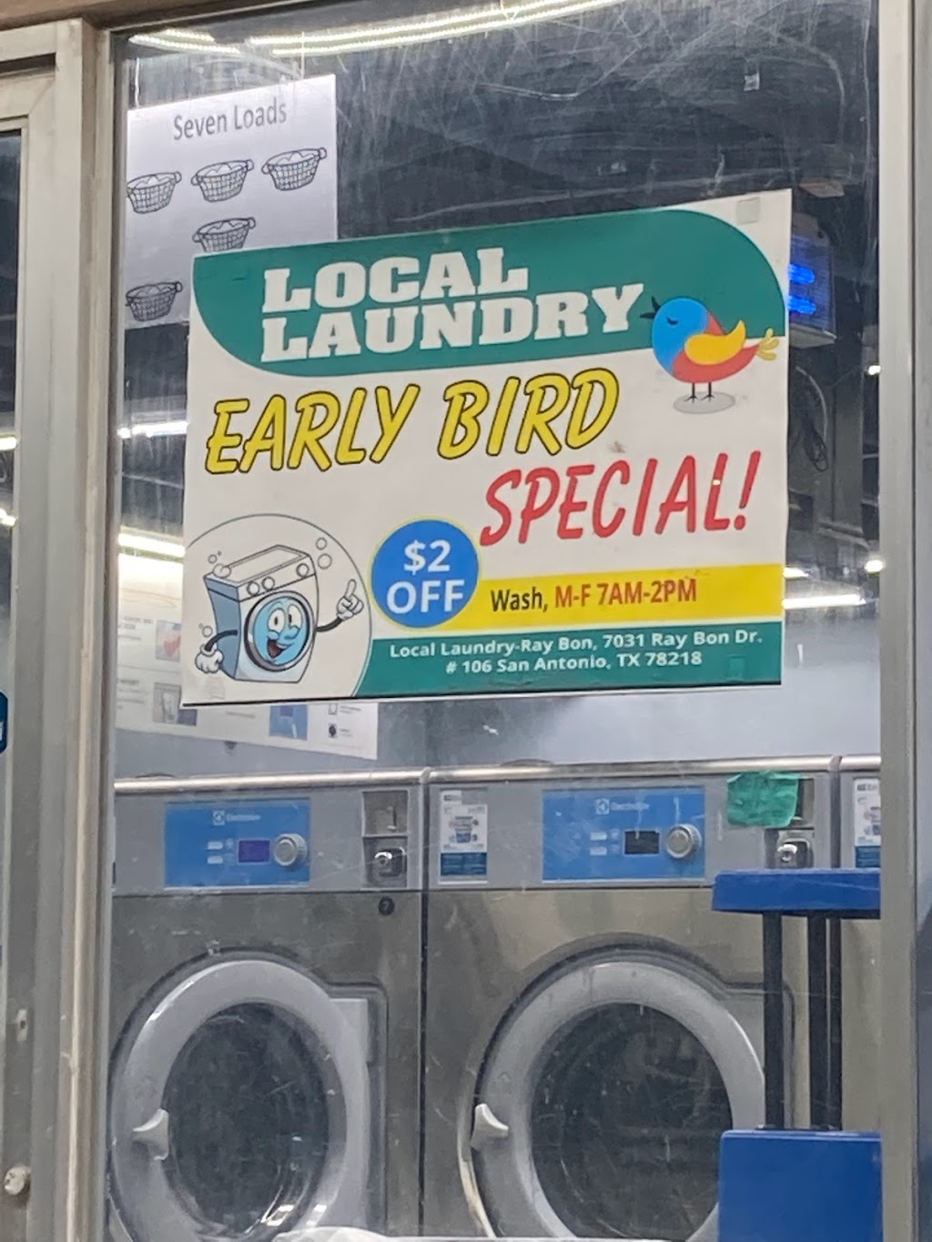 Local Laundry - Ray Bon | 7031 Ray Bon Dr, San Antonio, TX 78218, USA | Phone: (210) 306-2214