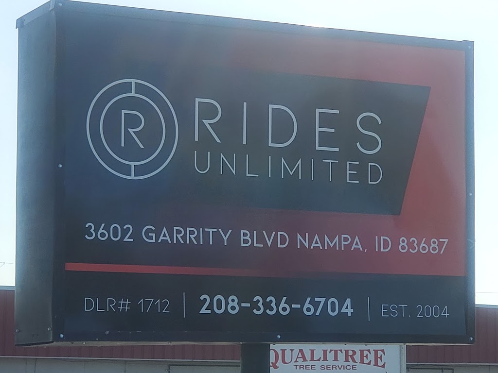 Rides Unlimited | 3602 Garrity Blvd, Nampa, ID 83687, USA | Phone: (208) 336-6704
