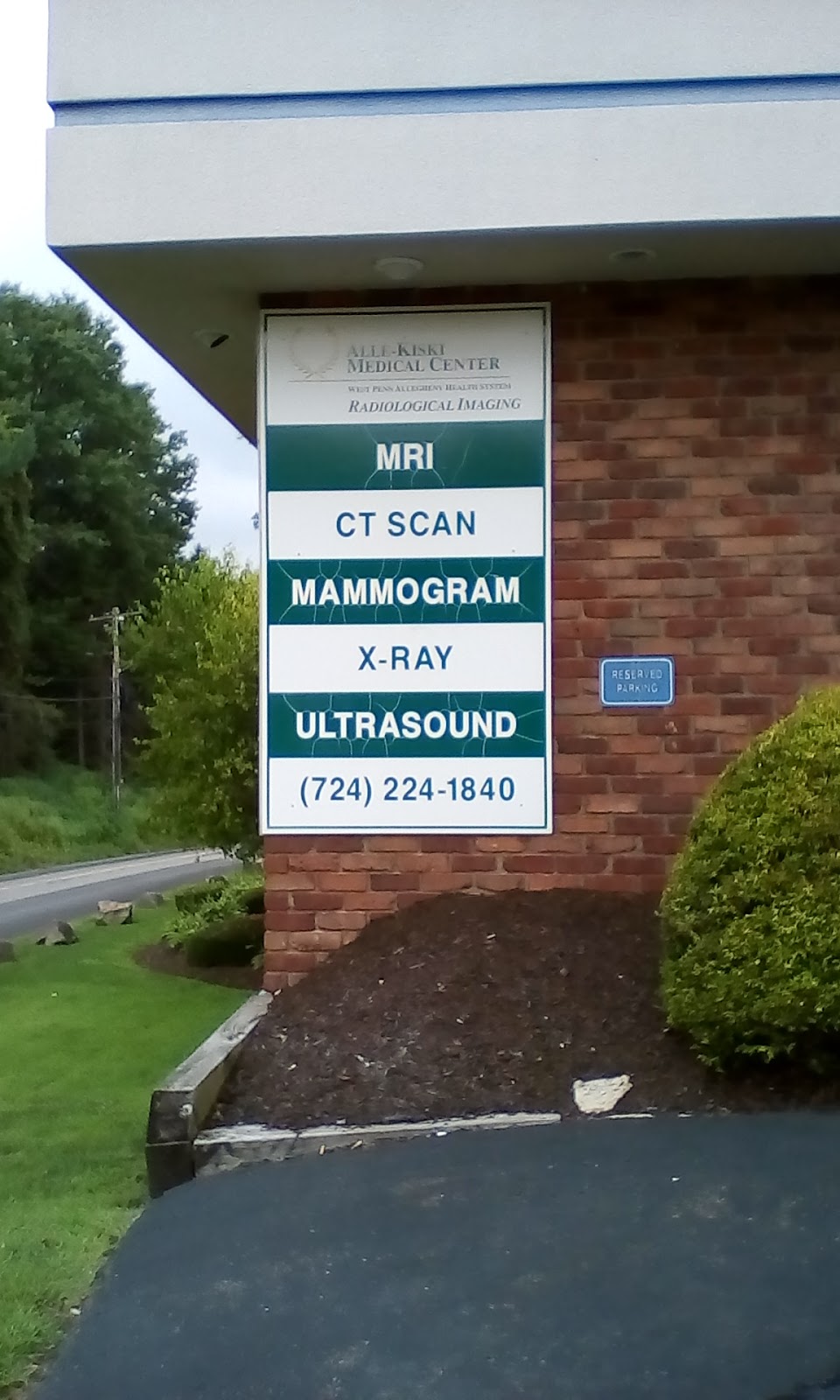 AVH Radiological Imaging | 2801 Freeport Rd, Natrona Heights, PA 15065, USA | Phone: (724) 224-1840