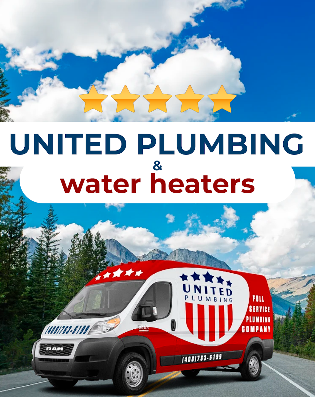 United Plumbing & Water Heaters | 10531 Pineville Ave, Cupertino, CA 95014, USA | Phone: (855) 642-6647