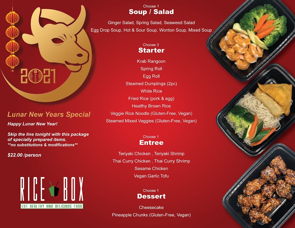 Rice Box Express - Sarasota Chinese Restaurant | 1780 Honore Ave, Sarasota, FL 34235 | Phone: (941) 378-4114