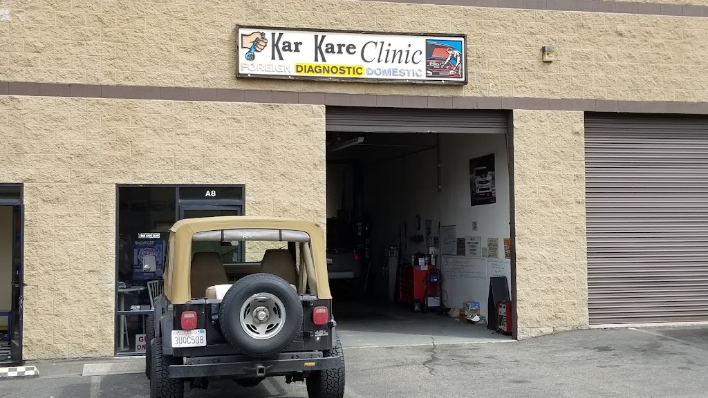 Kar Kare Clinic | 2244 S Santa Fe Ave, Vista, CA 92084, USA | Phone: (760) 599-9410